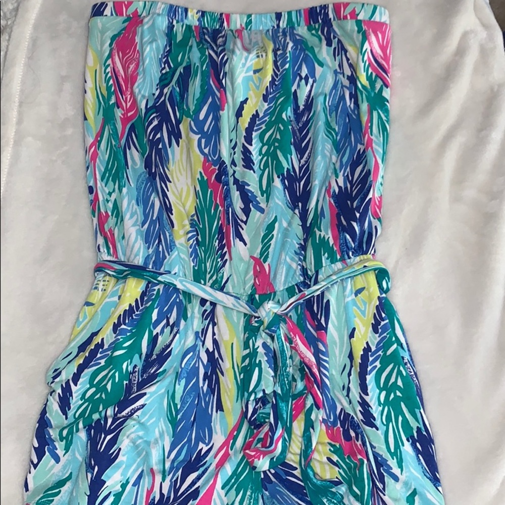 Lilly Pulitzer Strapless Romper